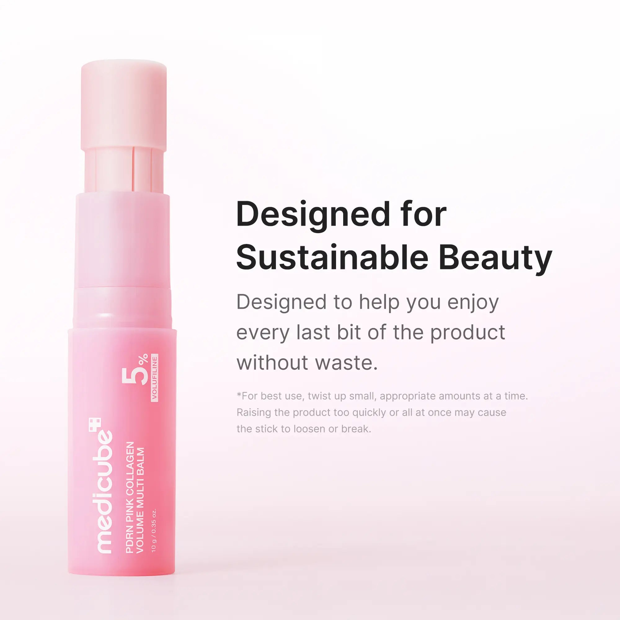 [NEW] [Medicube] PDRN Pink Collagen Volume Multi Balm | All in One Volufiline, PDRN, NAD Stick for Youthful-Looking, Helping Look of Fine Lines, Firming Care, Anti-Aging Care | for Under-Eyes, Neck, Forehead, Smile Lines, Lip Care | Korean Skincare